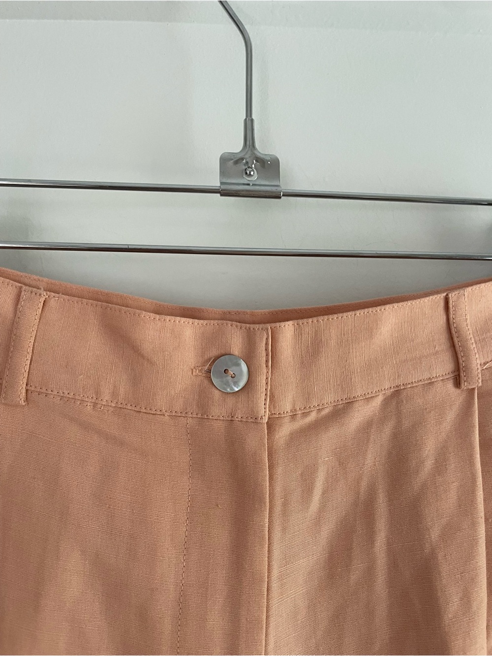 Vintage 90s Deadstock NWT The Limited Linen Blend High Rise Shorts Size 6 - Picture 4 of 8